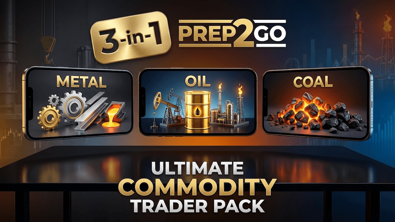 Sample Anki card: What is included in the Commodity Trader Pack?