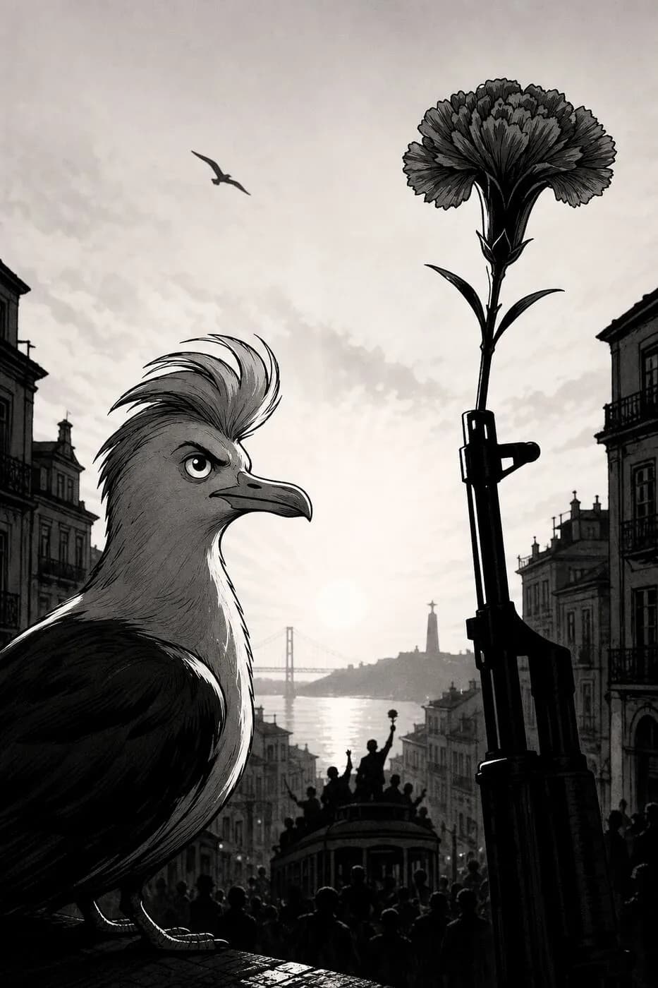 Cover: 25 de Abril — Gaivota comic