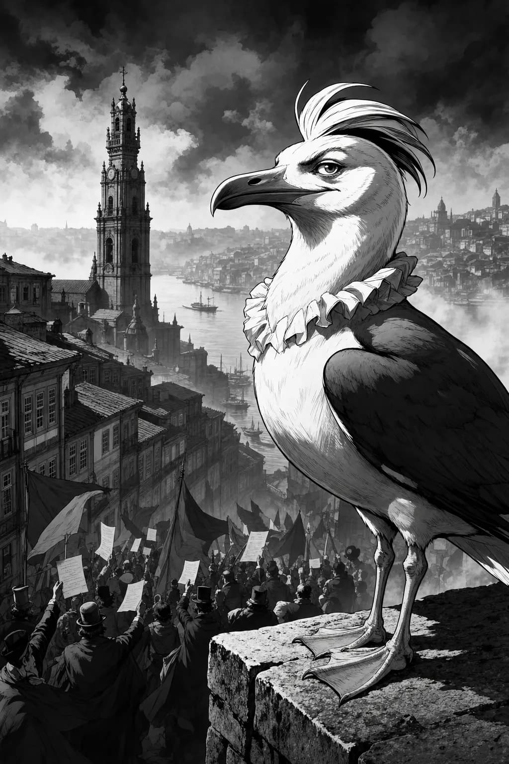 Cover: Liberal Revolution — Gaivota comic