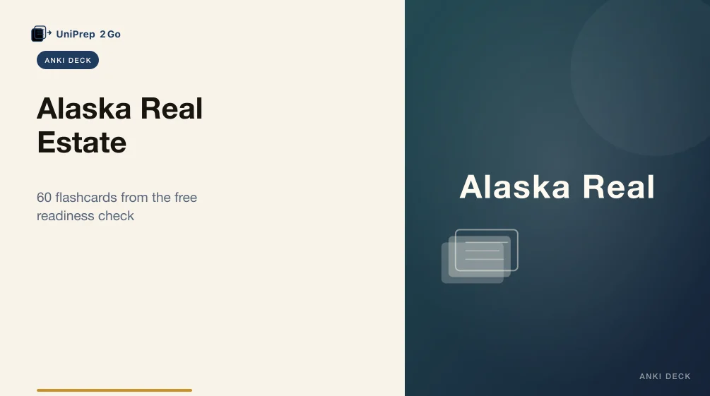 Sample Anki card: A listing broker's primary fiduciary duty to the seller client is to: