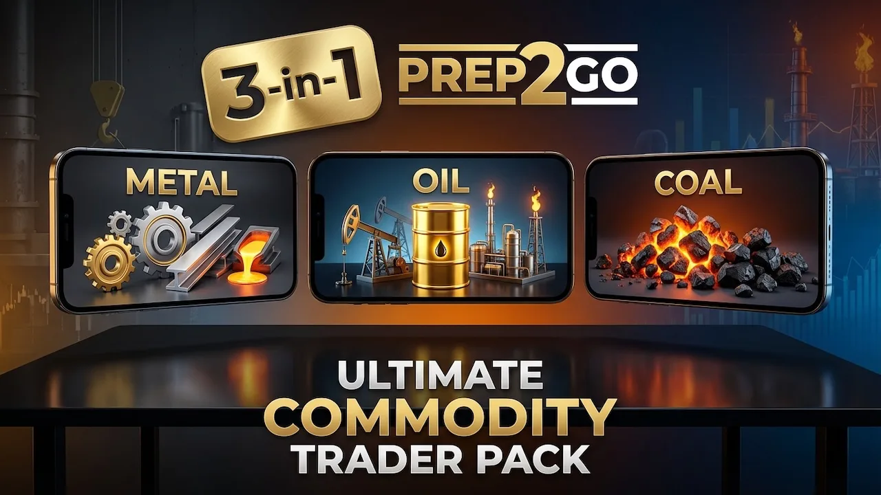Sample Anki card: What is included in the Commodity Trader Pack?