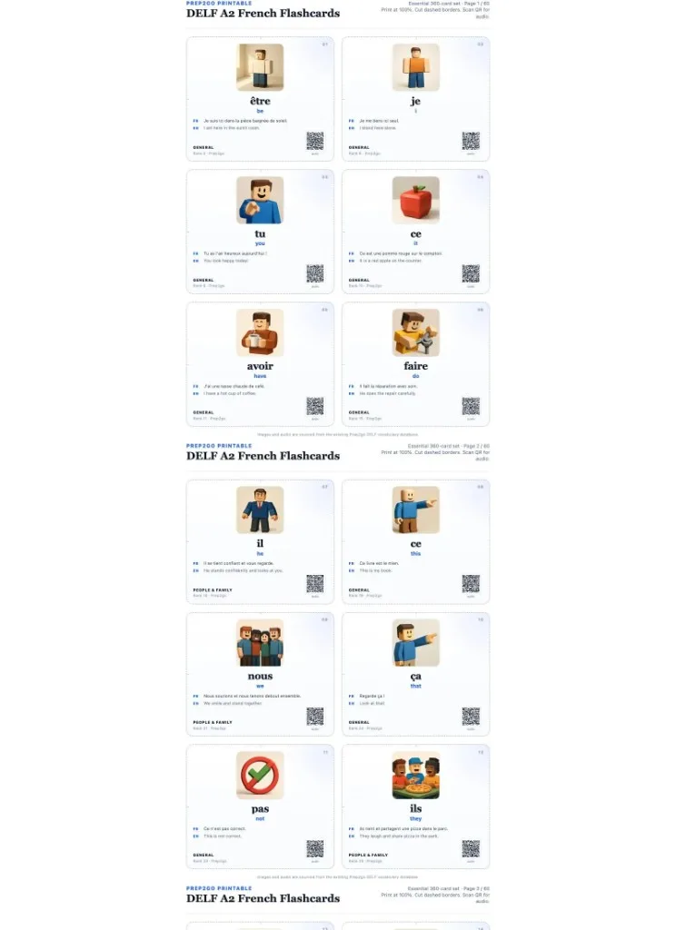 PDF preview: What does a sample A4 page look like?
