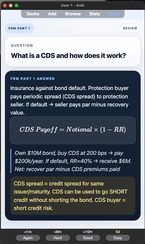 Sample Anki card: What is a CDS and how does it work?
