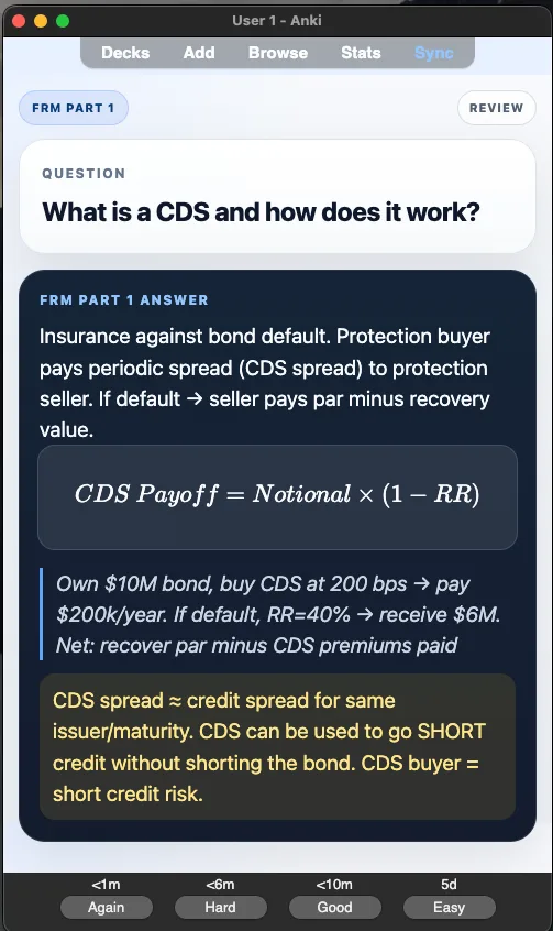 Sample Anki card: What is a CDS and how does it work?