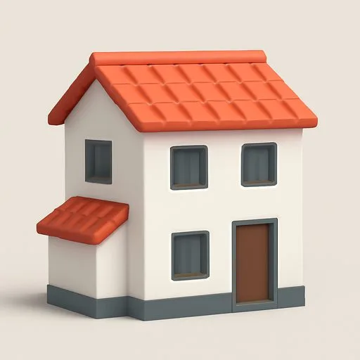Sample Anki card: Haus