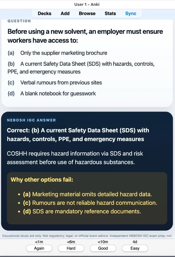 Sample Anki card: The city's new bike-share program has reduced traffic congestion, as evidenced by a 15% drop in average commute times since the program launched. Therefore, the city should expand the bike-share program to all neighborhoods.
Which of the following is an assumption required by the argument?