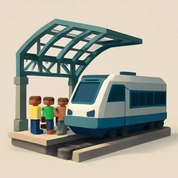 Sample Anki card: station