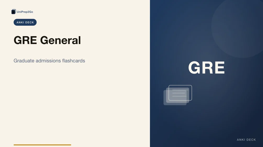 GRE product preview