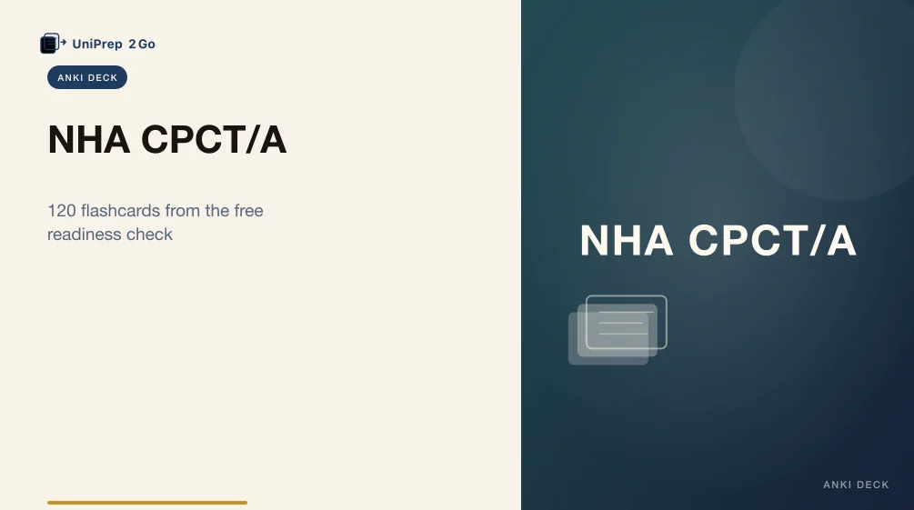 NHA CPCT/A product preview