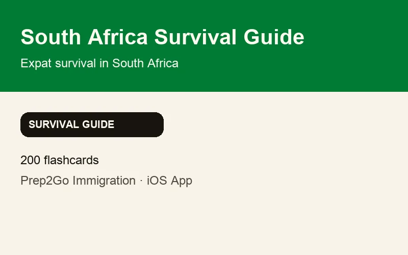 South Africa Survival Guide product preview