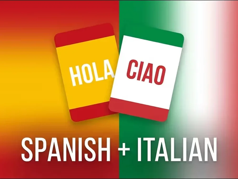 Spanish + Italian Paired Vocabulary product preview